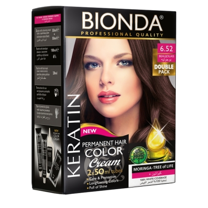 BIONDA Hair Color Double Pack - 6.52 Божоле