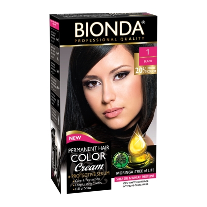 Bionda Боя за коса - 1 Черен